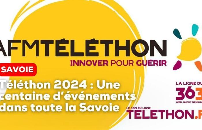 Telethon 2024: un centinaio di eventi in tutta la Savoia