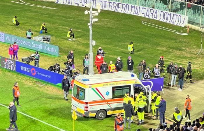 Malore in campo: Bove si accascia durante Fiorentina-Inter. È cosciente. Partita sospesa e rinviata