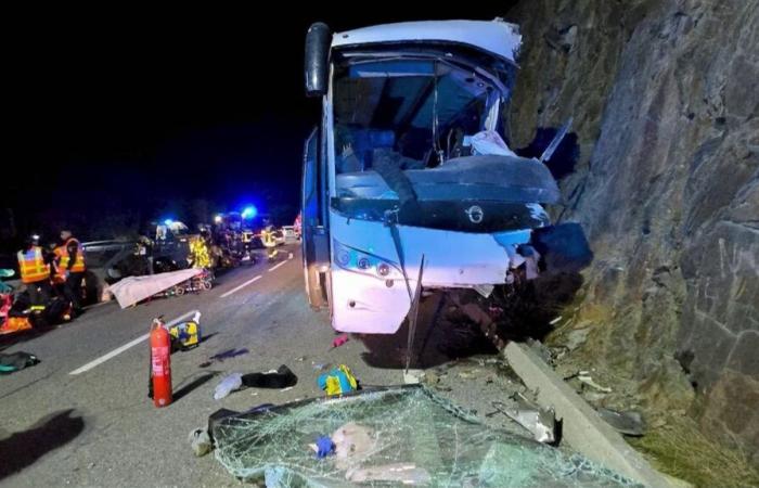 un incidente mortale in autobus vicino a Porté Puymorens