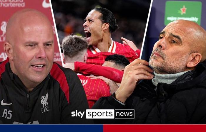 Il Liverpool vuole dimostrare di essere alla pari del Manchester City, dice Arne Slot prima dell'incontro del Super Sunday | Notizie di calcio