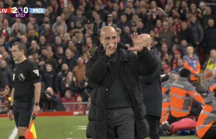 La presa in giro di Pep Guardiola nei confronti dei tifosi del Liverpool dopo la sconfitta del Manchester City