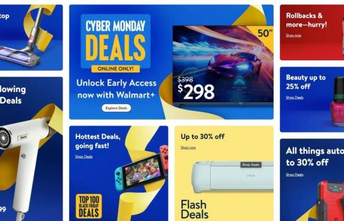 I saldi ufficiali del Cyber ​​Monday 2024 di Walmart sono ora disponibili