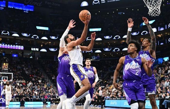 Punteggio finale Lakers vs Jazz: i Lakers shorthanded vincono nello Utah