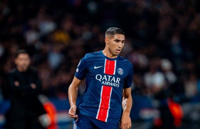 Achraf Hakimi segna contro il Nantes