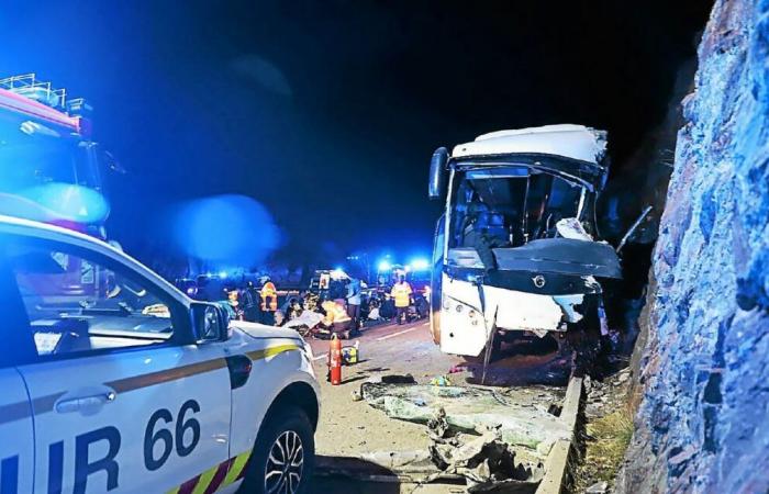 Almeno due morti e sette persone gravemente ferite in un incidente d'autobus nei Pirenei orientali