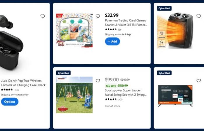 I saldi ufficiali del Cyber ​​Monday 2024 di Walmart sono ora disponibili