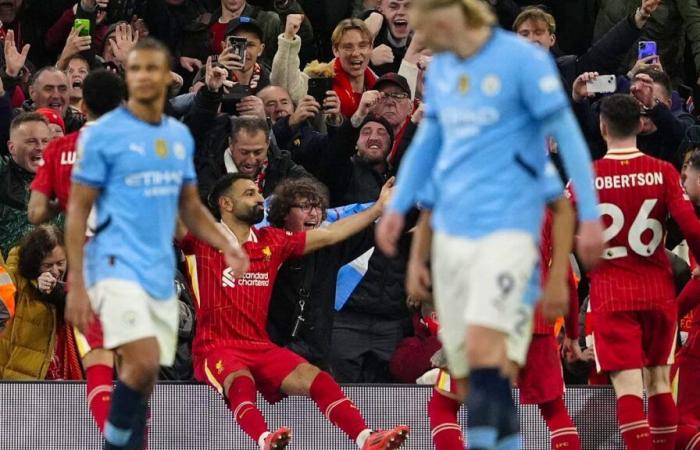 Calcio: il Liverpool domina il Manchester City