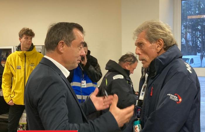 Globo della Vandea di Les Sables-d'Olonne. I catamarani PRIVILÈGE festeggiano il loro 40° anniversario con Alain Leboeuf e il loro creatore Philippe Jeantot