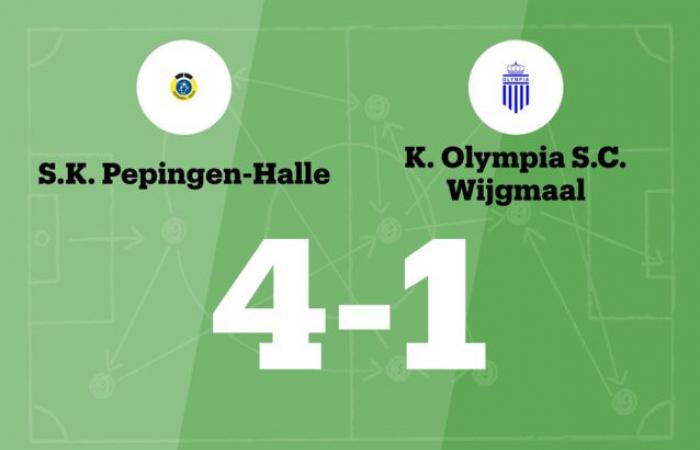 Pepingen-Halle trasforma il deficit in vittoria contro l’Olympia Wijgmaal (Halle)