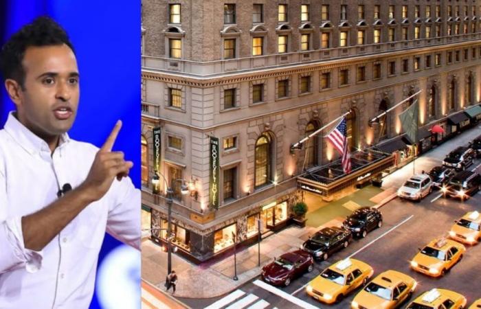 La città di New York paga 220 milioni di dollari ad un hotel di proprietà del Pakistan; Vivek Ramaswamy dice “Noci”