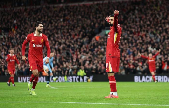 Gary Neville stupito dal momento di “classe mondiale” di Mohamed Salah per Liverpool-Manchester City