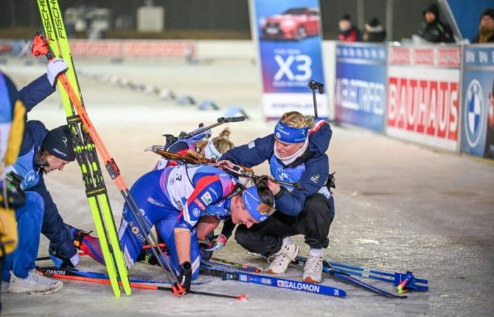 Biathlon | Julia Simon aggiorna il polpaccio sinistro dopo la staffetta di Kontiolahti: “Spero sia solo un crampo” | rivista nordica | N. 1 Biathlon