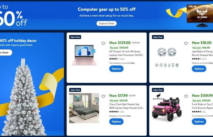 I saldi ufficiali del Cyber ​​Monday 2024 di Walmart sono ora disponibili