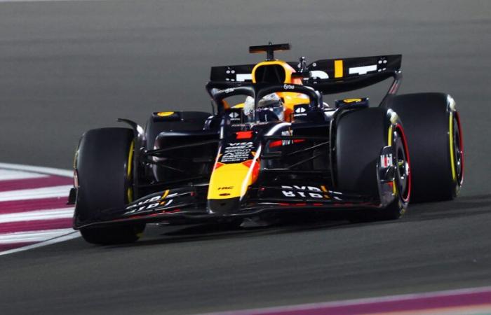 al volante della sua Red Bull, Max Verstappen vince il Gran Premio del Qatar