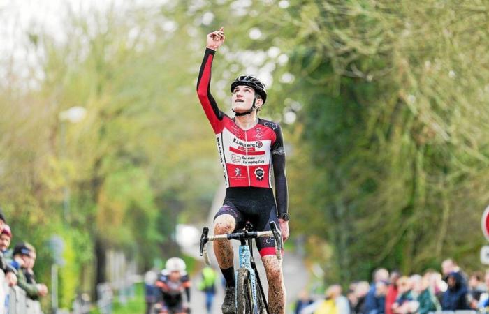 “Non è mai troppo tardi!” » Prima maglia di campione del Morbihan a 21 anni per Victor Dréano