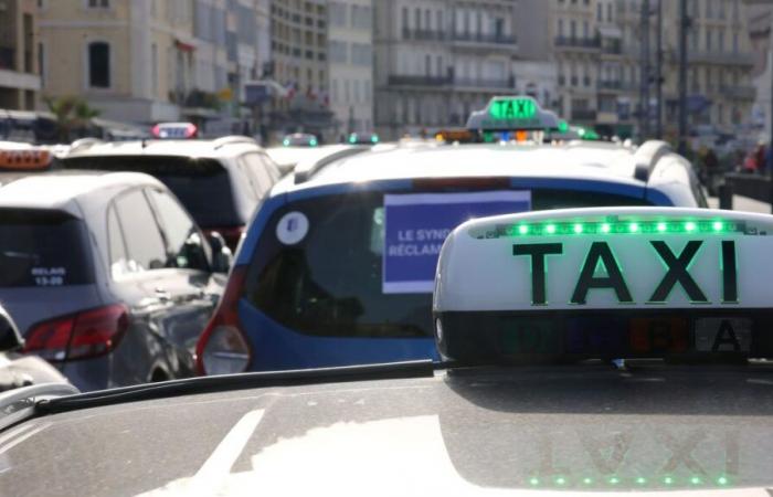 Annunciata lunedì una grande mobilitazione di diverse centinaia di taxi tra Marsiglia e Lançon-de-Provence