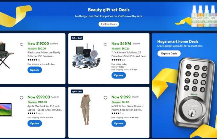 I saldi ufficiali del Cyber ​​Monday 2024 di Walmart sono ora disponibili