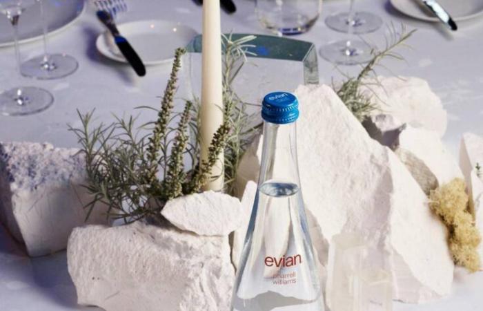 Jean Imbert immagina un’esperienza gastronomica unica per il lancio della bottiglia Evian x Pharrell Williams