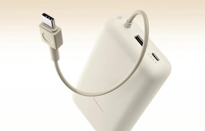 Xiaomi Power Bank 20K (33W) con cavo integrato: la tua nuova presa di corrente