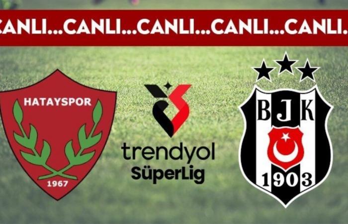 TRASMISSIONE IN DIRETTA: Hatayspor – Beşiktaş SPIEGAZIONE IN DIRETTA – Stagione 2024-2025 Partita della 14a settimana della Super League – Last Minute Sports News