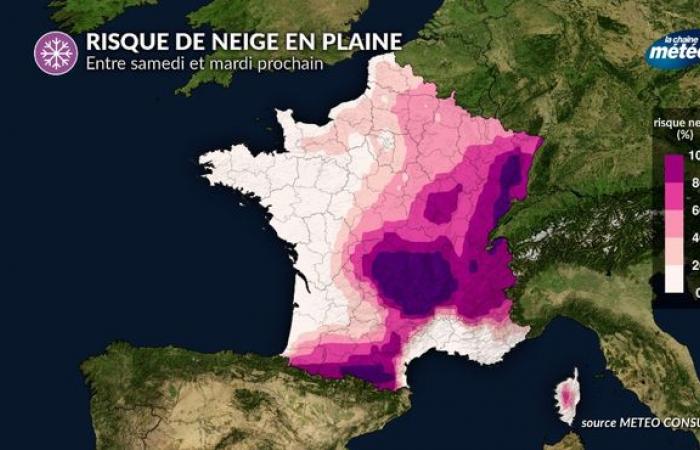 Neve in pianura: quali i rischi con il raffreddamento previsto nel fine settimana?