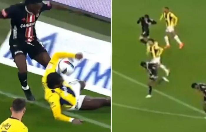 Tutti parlano di queste posizioni di rigore nella partita del Fenerbahçe