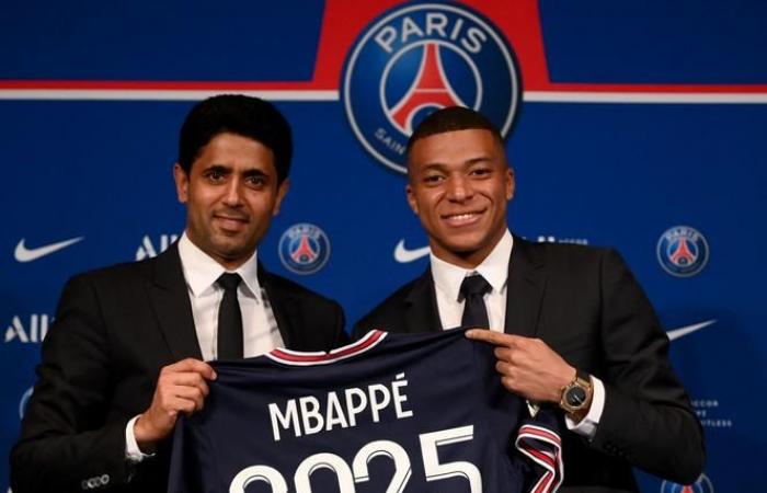 Mbappé riparte in contropiede davanti alla Lega Calcio Professionistica