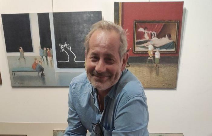 Il pittore tolosano Thomas Bossard espone per una settimana alla Galerie des Carmes