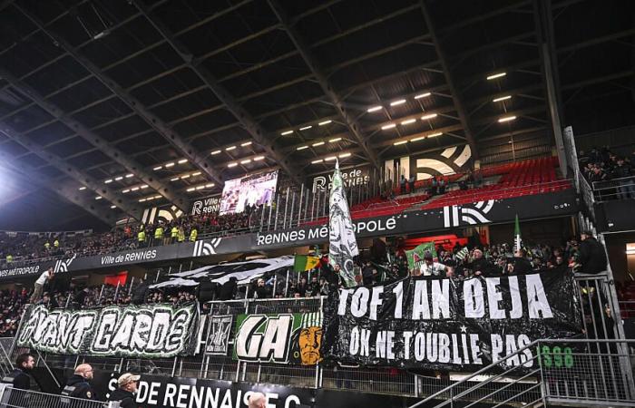 2 tifosi sono finiti alla stazione di polizia di Rennes