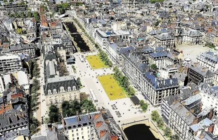 A Rennes, ecco come sarà République quando il parcheggio della Vilaine sarà scomparso [Avant/Après]