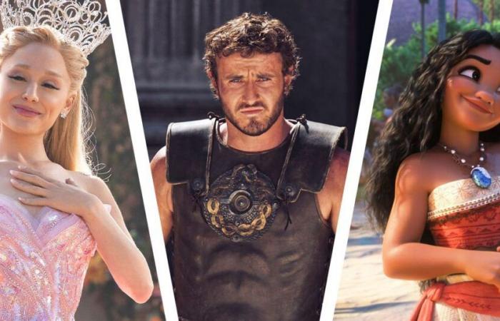 Moana 2 + Wicked + Gladiatore II = record al botteghino da 425 milioni di dollari