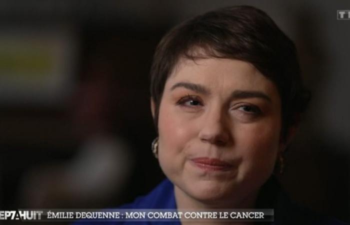 il suo cancro ritorna, testimonia l'attrice Émilie Dequenne