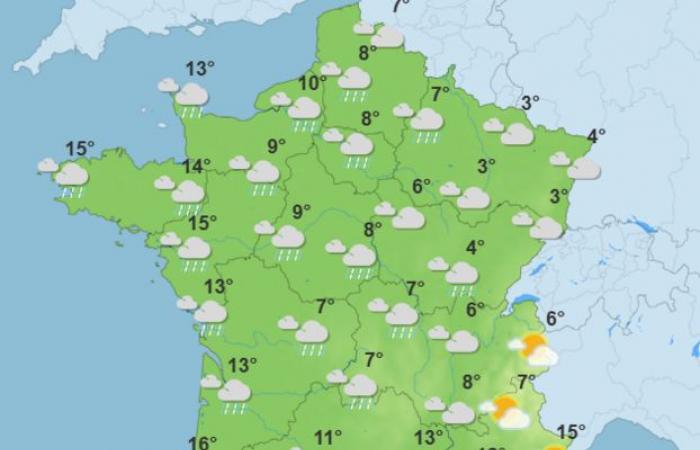 Il meteo della settimana: una sfilata di perturbazioni in programma per l'inizio di dicembre (): previsioni per 7 giorni