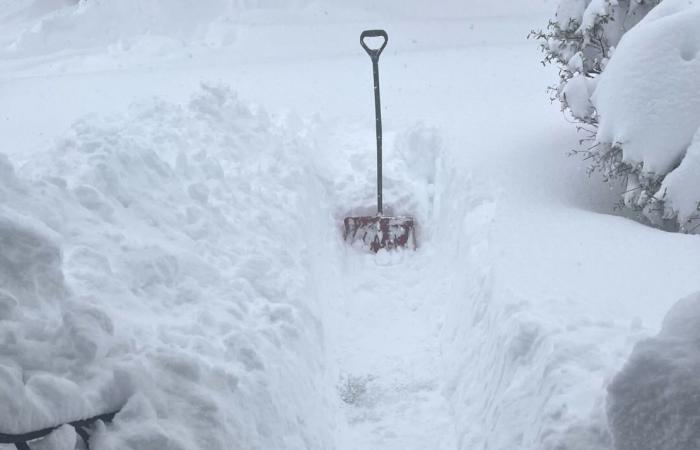 La neve effetto lago si riversa per più di 5 piedi su parti della regione dei Grandi Laghi