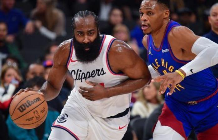 Un gala di James Harden che fa crollare i Nuggets • Basket USA