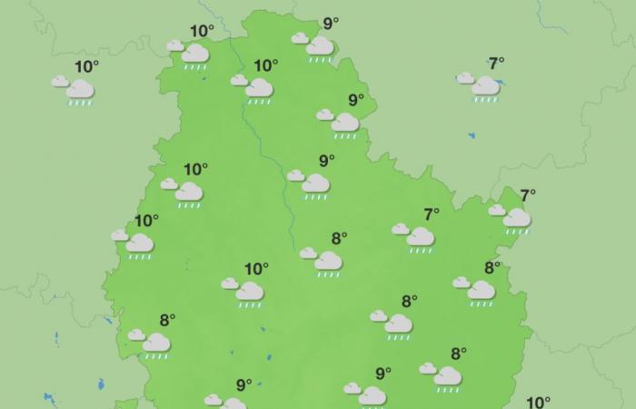 Côte-d'Or – Tempo capriccioso con nebbia e pioggia questa settimana