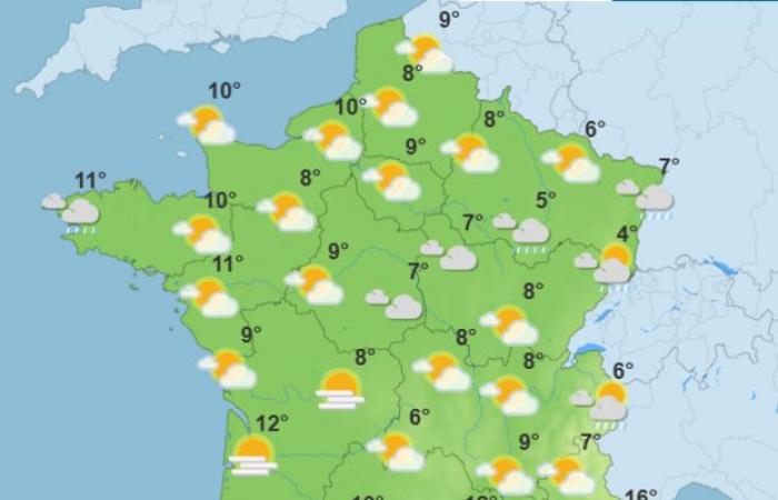 Il meteo della settimana: una sfilata di perturbazioni in programma per l'inizio di dicembre (): previsioni per 7 giorni