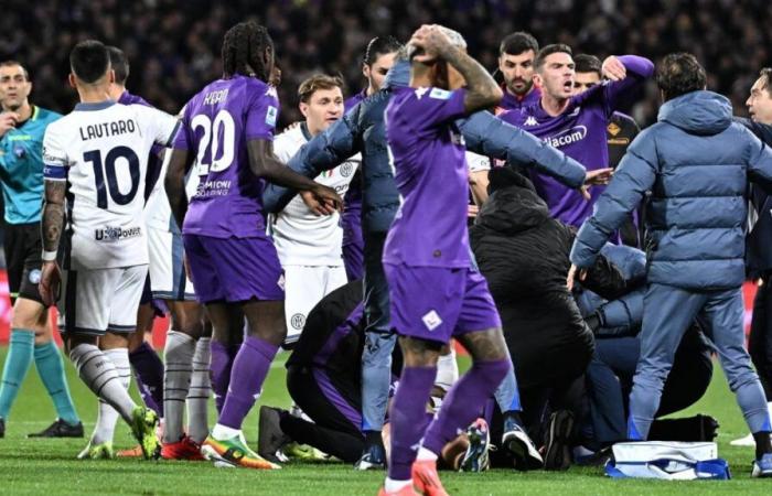 racconto di una serata terribile per la Fiorentina e il calcio italiano