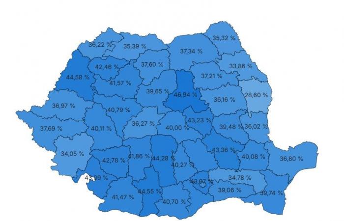 Elezioni parlamentari 2024: Delle prime 10 contee in termini di affluenza alle urne oggi, Călin Georgescu ha vinto le elezioni presidenziali in una sola / Cosa sta succedendo nelle contee di “Călin Georgescu”