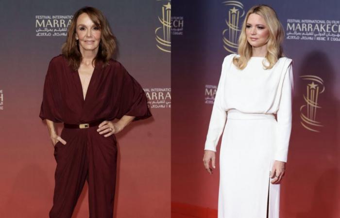 Philippine Leroy-Beaulieu in una tuta glamour, Virginie Efira in un tubino bianco… le stelle abbagliano Marrakech