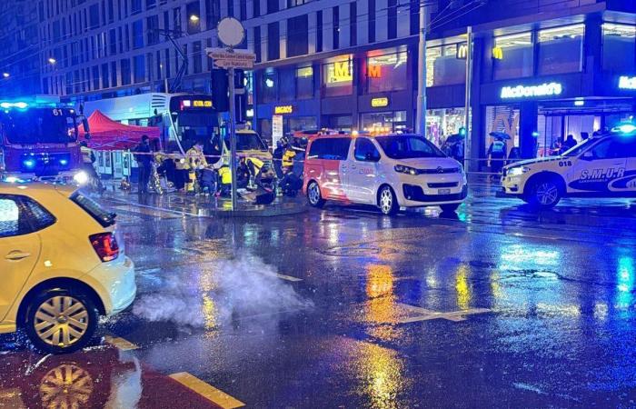 Traffico a Ginevra: un tram investe un passante a Servette