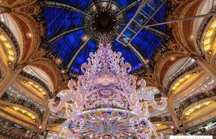 La top 10 degli alberi di Natale più belli di Parigi 2024: tanto da farti brillare gli occhi