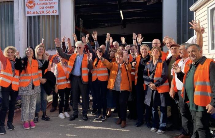 NÎMES Crédit Mutuel dona 50.000 euro al Banco Alimentare del Gard