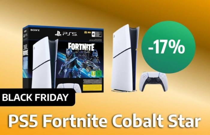 Black Friday: la PS5 Fortnite Cobalt Star è al miglior prezzo durante questo Cyber ​​Monday!