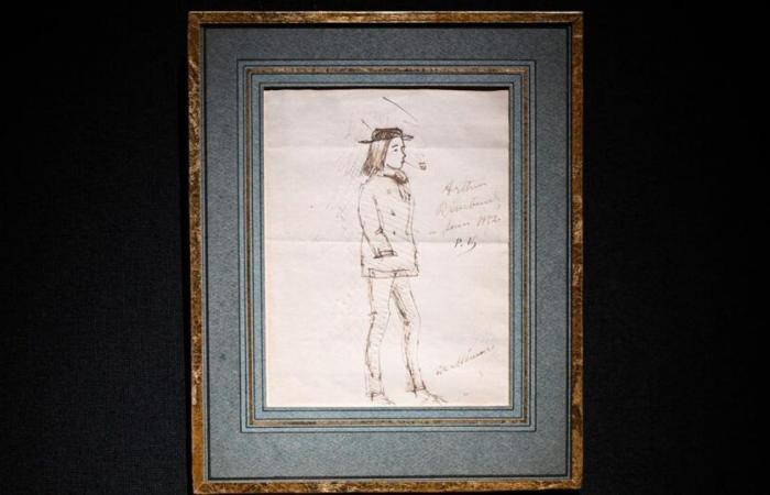 Un disegno di Verlaine raffigurante Rimbaud è stato venduto all’asta per 585.000 euro