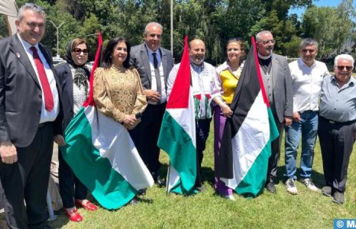 I leader della comunità palestinese in Cile accolgono con favore il sostegno del Marocco alla Palestina