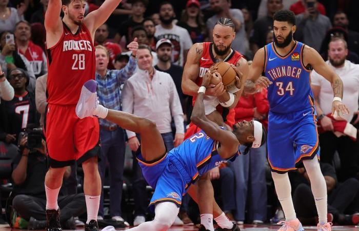 I Rockets ottengono una vittoria grintosa contro i Thunder, divario ravvicinato in Occidente