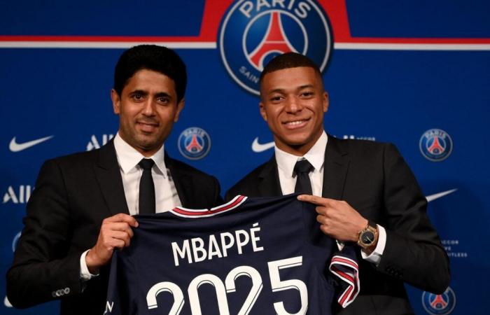 Mbappé riparte in contropiede davanti alla Lega Calcio Professionistica