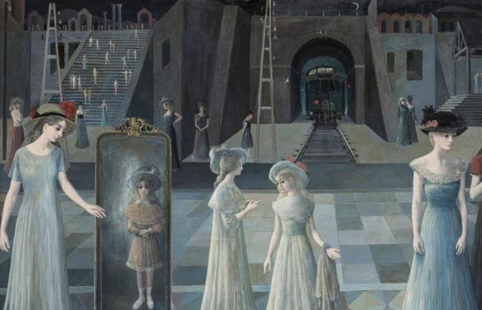 A Liegi hanno festeggiato gli strani mondi di Paul Delvaux