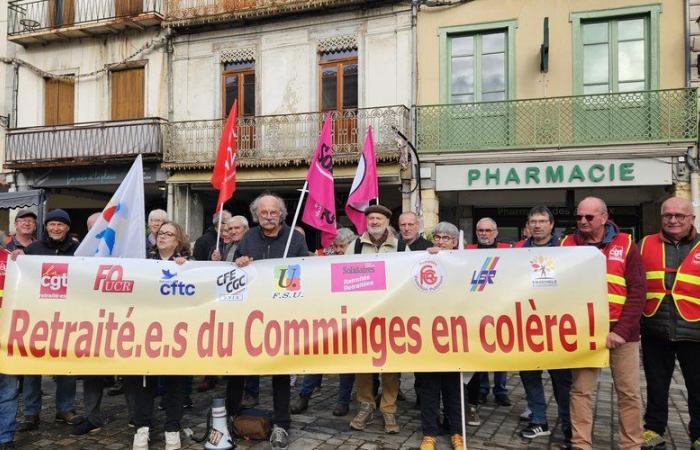 “I pensionati di Comminges sono arrabbiati!”: Saint-Gaudens partecipa alla mobilitazione nazionale contro un cambiamento nella rivalutazione delle pensioni